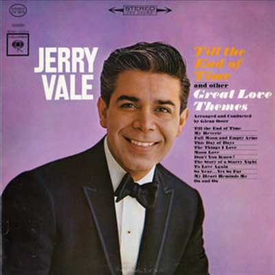 Jerry Vale - Till The End Of Time (CD-R)