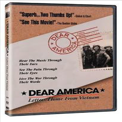 Dear America - Letters Home from Vietnam (디어 아메리카)(지역코드1)(한글무자막)(DVD)