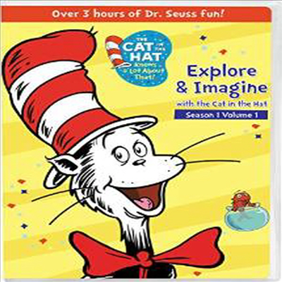 Cat In The Hat: Explore & Imagine - Season 1 Volume 1 (캣 인 더 햇: 익스플로어 & 이매진 - 시즌 1 볼륨 1)(지역코드1)(한글무자막)(DVD)