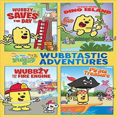 Wubbzy's Wubbtastic Adventures 4-Pack (워브지스 워브테스틱 어드밴쳐스)(지역코드1)(한글무자막)(DVD)