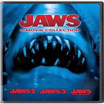 Jaws 3-Movie Collection: Jaws / Jaws 2 / Jaws 3 (죠스 / 죠스 2 / 죠스 3)(지역코드1)(한글무자막)(DVD)