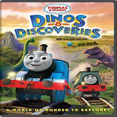 Thomas & Friends: Dinos & Discoveries (토마스 & 프렌즈: 디노스 & 디스커버리즈)(지역코드1)(한글무자막)(DVD)