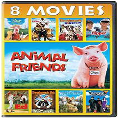 Animal Friends: 8-Movies (애니멀 프렌즈)(지역코드1)(한글무자막)(DVD)