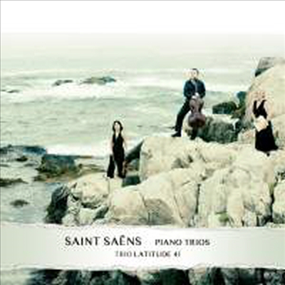 생상스: 피아노 삼중주 1번 &amp; 2번 (Saint-Saens: Piano Trios Nos.1 &amp; 2)(Digipack)(CD) - Trio Latitude 41