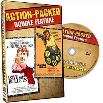 Love &amp; Bullets / Russian Roulette Double Feature (사랑과 총탄/러시안 룰렛)(지역코드1)(한글무자막)(DVD)