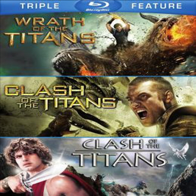 Clash Of Titans / Clash Of Titans / Wrath Of Titan (타이탄 / 타이탄의 분노/ 타이탄 족의 멸망)(한글무자막)(Blu-ray)
