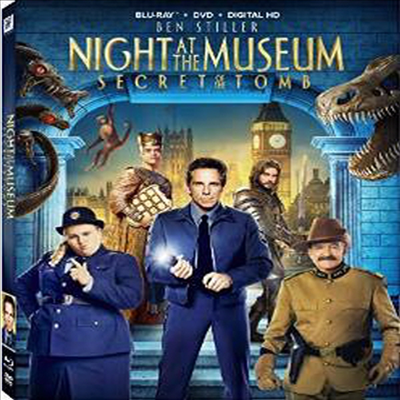 Night At The Museum: Secret Of The Tomb (박물관이 살아있다 : 비밀의 무덤)(한글무자막)(Blu-ray)