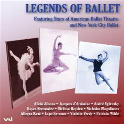 Legends Of Ballet (레전드 오브 발레)(지역코드1)(한글무자막)(DVD)