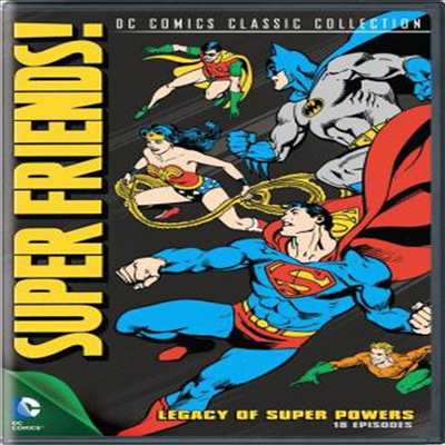 Super Friends Season 6: Legacy of Super Powers (슈퍼 프렌즈 시즌 6)(지역코드1)(한글무자막)(DVD)
