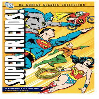 Superfriends: Season One V.1 :1973-1974 (슈퍼프렌즈 시즌 1 볼륨 1)(지역코드1)(한글무자막)(DVD)