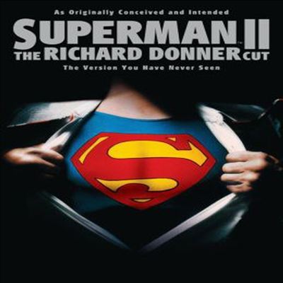 Superman 2: The Richard Donner Cut (슈퍼맨 2 - 리차드 도너 편집판)(지역코드1)(한글무자막)(DVD)