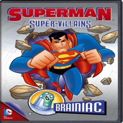 Superman Super Villains: Brainiac (슈퍼맨 슈퍼 빌런스 : 브레이니악)(지역코드1)(한글무자막)(DVD)