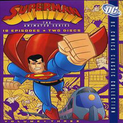 Superman: Animated Series 3 (슈퍼맨 애니메이트 시리즈 3)(지역코드1)(한글무자막)(DVD)