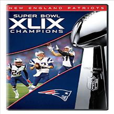 NFL Super Bowl Champions XLIX: New England Patriots (NFL 슈퍼볼 챔피언스 XLIX: 뉴잉글랜드 패트리어츠)(지역코드1)(한글무자막)(DVD)