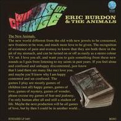 Eric Burdon &amp; The Animals - Winds Of Change (180G)(LP)