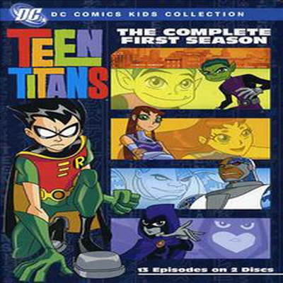 Teen Titans: Complete First Season (틴 타이탄 시즌 1)(지역코드1)(한글무자막)(DVD)