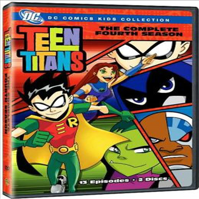 Teen Titans: Complete Fourth Season (틴 타이탄 시즌 4)(지역코드1)(한글무자막)(DVD)