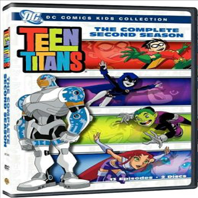 Teen Titans: Complete Second Season (틴 타이탄 시즌 2)(지역코드1)(한글무자막)(DVD)