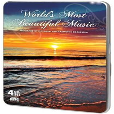 Royal Philharmonic Orchestra - World&#39;s Most Beautiful Music (Tin Case)(4CD)