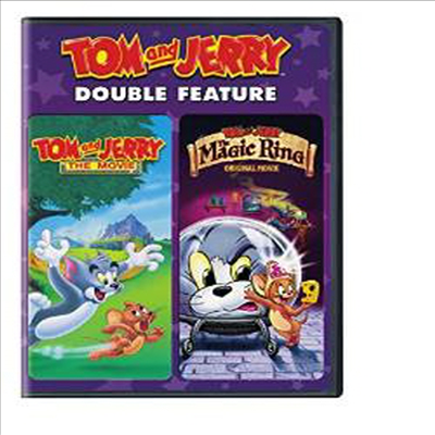 Tom and Jerry Double Feature: The Magic Ring / The Movie (톰과 제리)(지역코드1)(한글무자막)(DVD)