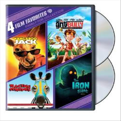 4 Film Favorites: Family Fun (The Ant Bully, The Iron Giant: Special Edition, Kangaroo Jack, Racing Stripes)(지역코드1)(한글무자막)(DVD)