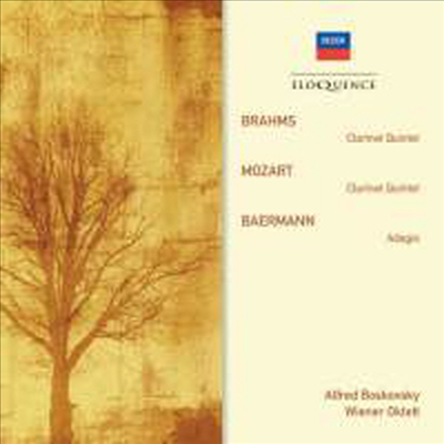 브람스 &amp; 모차르트 : 클라리넷 오중주 (Brahms &amp; Mozart : Clarinet Quintets)(CD) - Alfred Boskovsky