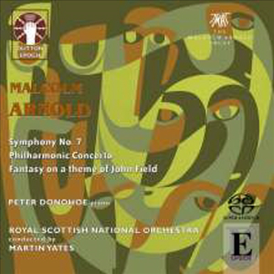 아놀드: 교향곡 7번 &amp; 필하모닉 협주곡 (Arnold: Symphony No. 7 &amp; Philharmonic Concerto) (SACD Hybrid) - Martin Yates