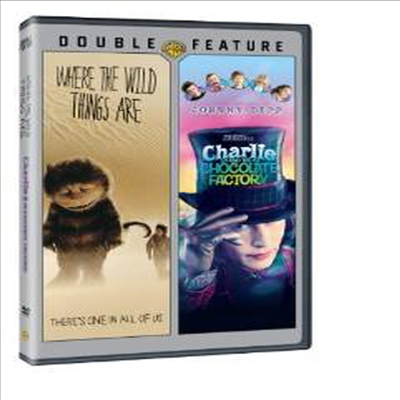 Where the Wild Things Are / Charlie and the Chocolate Factory (지역코드1)(한글무자막)(DVD) (DBFE) (괴물들이 사는 나라/찰리와 초콜릿 공장)