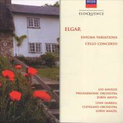 엘가: 첼로 협주곡, 수수께끼 변주곡 (Ellgar: Cello Concerto, Enigma Variations Op.36)(CD) - Lynn Harrell