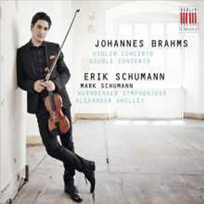 브람스: 바이올린 협주곡 & 이중 협주곡 (Brahms: Violin Concerto & Double Concerto)(CD) - Erik Schumann