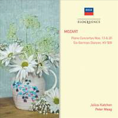모차르트 : 피아노 협주곡 13, 20번 & 6개의 독일 무곡 KV509 (Mozart : Piano Concertos Nos. 13 & 20 & Six German Dances K.509)(CD) - Julius Katchen