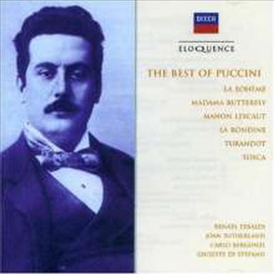 푸치니 - 오페라 아리아 데카 명곡집 (Best Of Puccini)(CD) - Mario del Monaco