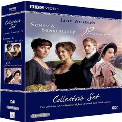 Sense & Sensibility (센스 앤 센서빌리티 ) & Persuasion (설득)(지역코드1)(한글무자막)(3DVD)