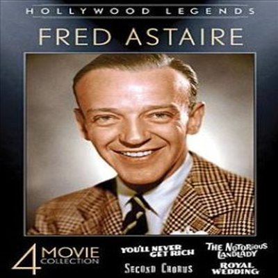 Hollywood Legends: Fred Astaire - 4 Movie Collection: You&#39;ll Never Get Rich / Second Chorus / The Notorious Landlady / Royal Wedding (할리우드 레전드: 프레드 아스테어)(지역코드1)(한글무자막)(DVD)