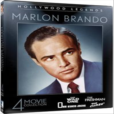 Hollywood Legends: Marlon Brando - 4 Movie Collection: The Wild One / The Freshman / One Eyed Jacks / The Chase (할리우드 레전드: 말론 브란도)(지역코드1)(한글무자막)(DVD)