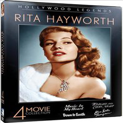 Hollywood Legends: Rita Hayworth - 4 Movie Collection: Music In My Heart / Down To Earth / Tonight And Every Night / Miss Sadie Thompson (할리우드 레전드: 리타 헤이워드)(지역코드1)(한글무자막)(DVD)