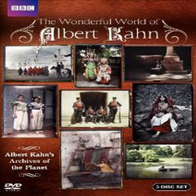 Wonderful World Of Albert Kahn: Archives Of Planet (알베르 칸의 놀라운 세계)(지역코드1)(한글무자막)(3DVD)