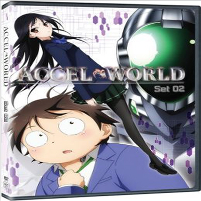 Accel World Set 2 (액셀 월드 2)(지역코드1)(한글무자막)(DVD)