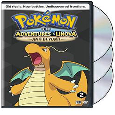 Pokemon: BW Adventures In Unova And Beyond Set 2 (포켓몬스터: BW 어드벤쳐스 인 우노바 앤 비욘드)(지역코드1)(한글무자막)(DVD)