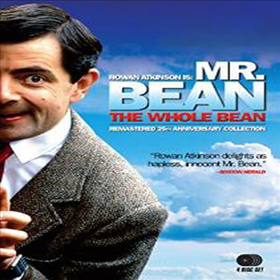 Mr. Bean: The Whole Bean - Remastered 25th Anniversary Collection (미스터빈: 더 홀 빈)(지역코드1)(한글무자막)(DVD)
