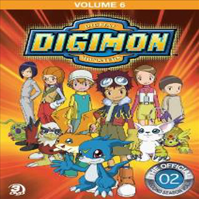 Digimon Adventure: Volume 6 (디지몬 어드벤처)(지역코드1)(한글무자막)(DVD)