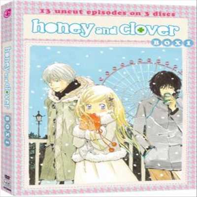 Honey &amp; Clover Box Set 1 (허니와 클로버 1)(지역코드1)(한글무자막)(DVD)