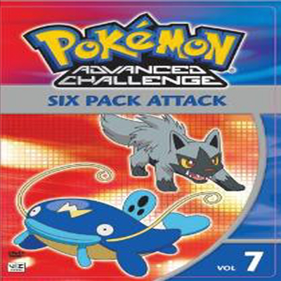 Pokemon Advanced Challenge, Vol. 7 - Six Pack Attack (포켓몬 어드벤스 챌린지 7)(지역코드1)(한글무자막)(DVD)