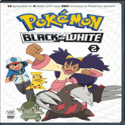 Pokemon Black &amp; White 2 (포켓몬 블랙 앤 화이트 2)(지역코드1)(한글무자막)(DVD)