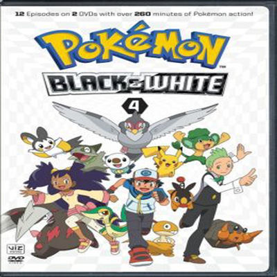 Pokemon Black & White Set 4 (포켓몬 블랙 앤 화이트 4)(지역코드1)(한글무자막)(DVD)
