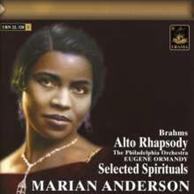 브람스: 알토 랩소디와 흑인 영가 (Brahms: Alto Rhapsodie & Spirituals)(CD) - Marian Anderson