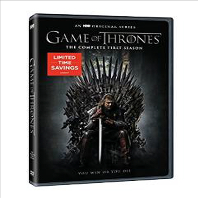 Game Of Thrones: The Complete First Season (왕좌의 게임: 시즌 1)(지역코드1)(DVD)