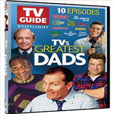 TV Guide Spotlight: TV's Greatest Dads (TV 가이드 스포트라이트: TV 그레이티스트 대드)(지역코드1)(한글무자막)(DVD)