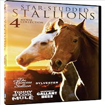 Star-Studded Stallions - 4 Movie Collection: The Princess Stallion, Sylvester, Tommy and the Cool Mule and The Adventures of Gallant Bess (스타-스터디드 스탤리온 - 4 무비 컬렉션)(지역코드1)(한글무자막