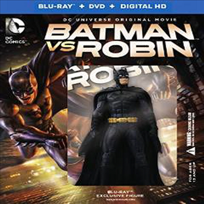 Batman Vs Robin (배트맨 vs. 로빈) (Figurine)(한글무자막)(Blu-ray)